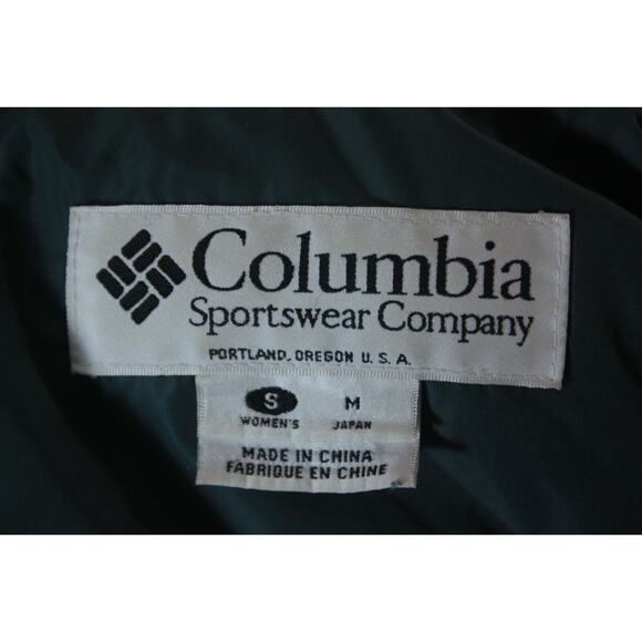 Columbia Parka Jacket Coat Women's Small Green Ski Snowboard Outdoor - Picture 10 of 11